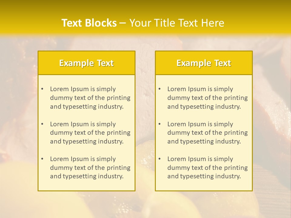 Rich Spice Background PowerPoint Template