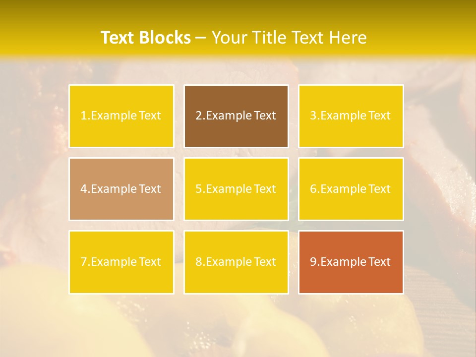 Rich Spice Background PowerPoint Template