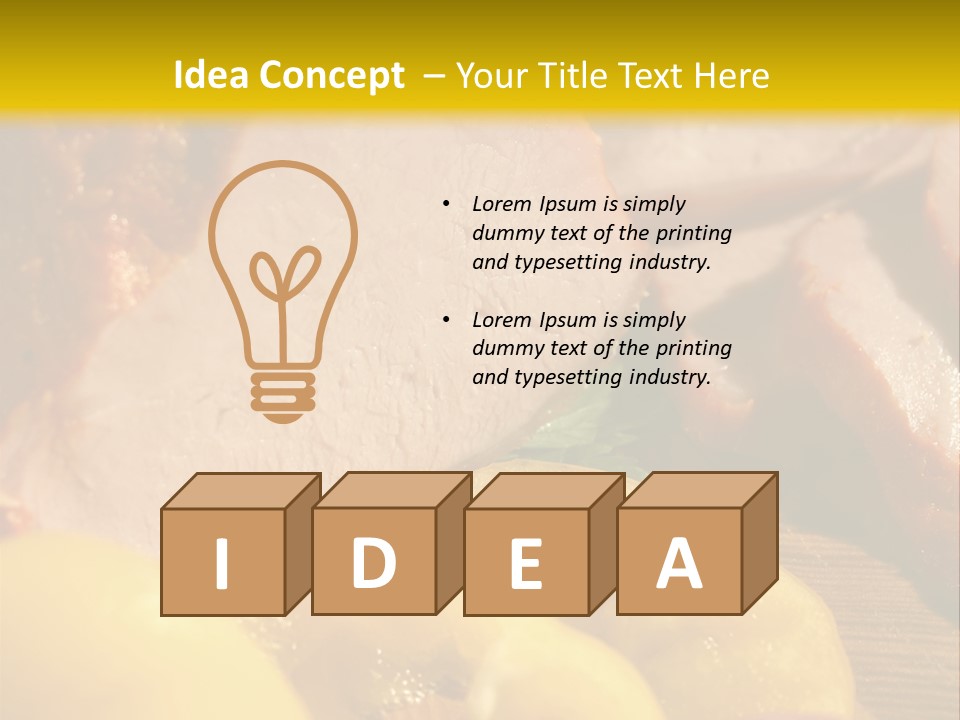 Rich Spice Background PowerPoint Template