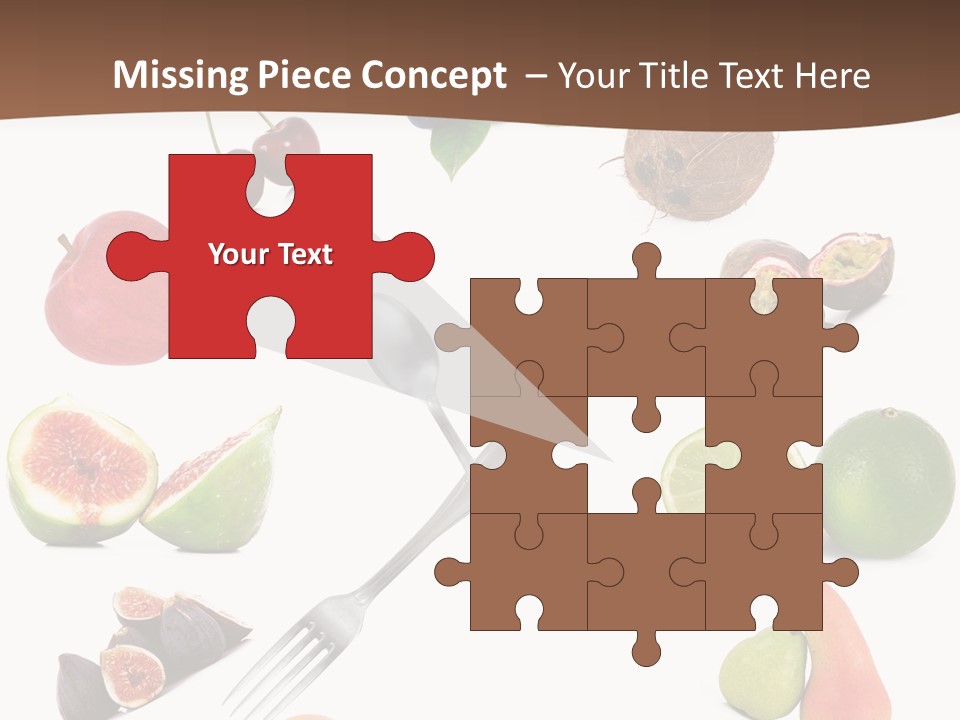 Blueberry Grape Clock PowerPoint Template