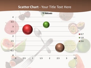 Blueberry Grape Clock PowerPoint Template