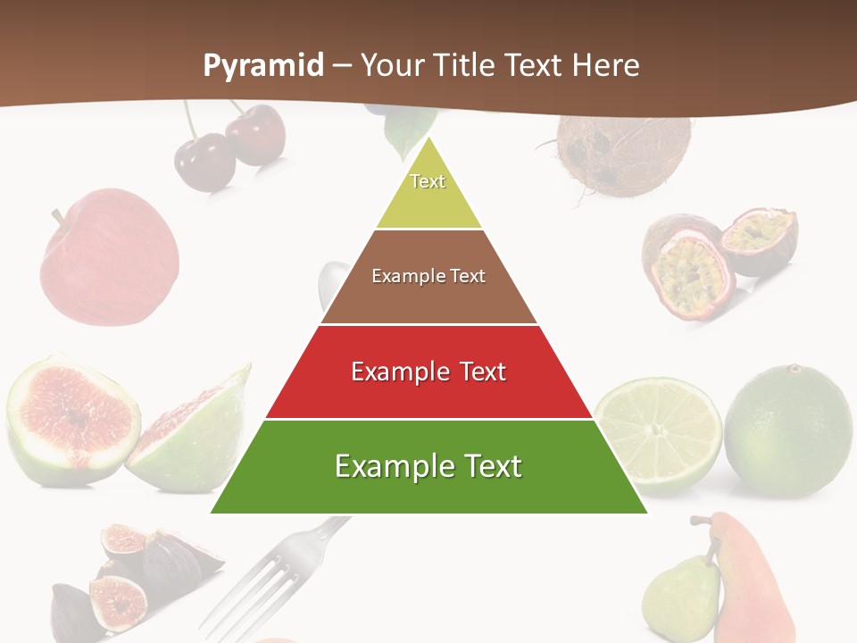 Blueberry Grape Clock PowerPoint Template