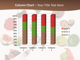 Blueberry Grape Clock PowerPoint Template