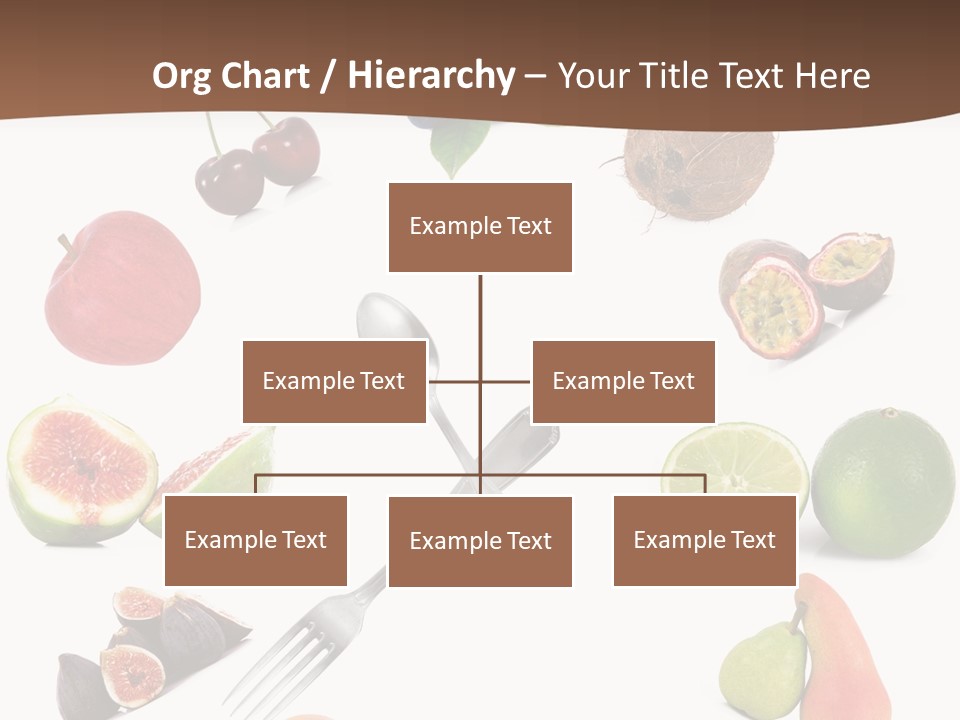Blueberry Grape Clock PowerPoint Template