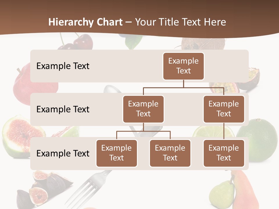Blueberry Grape Clock PowerPoint Template