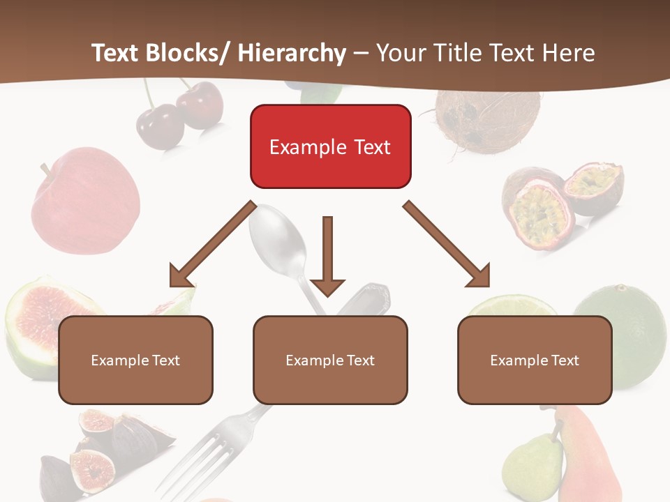 Blueberry Grape Clock PowerPoint Template
