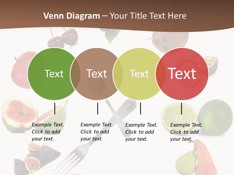 Blueberry Grape Clock PowerPoint Template
