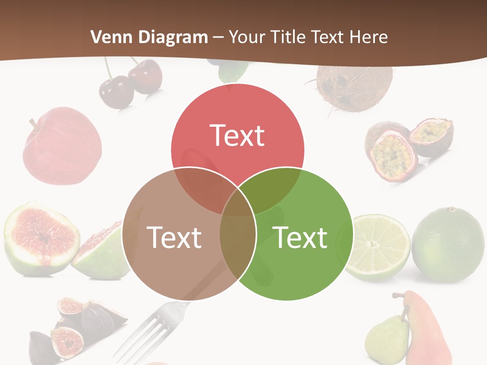 Blueberry Grape Clock PowerPoint Template