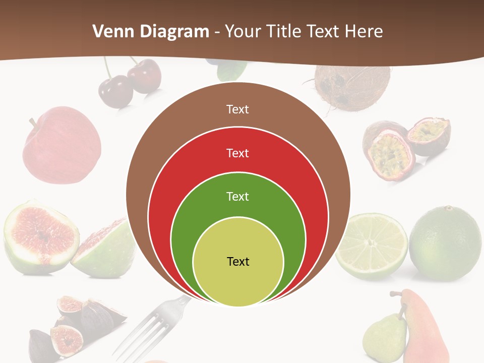 Blueberry Grape Clock PowerPoint Template