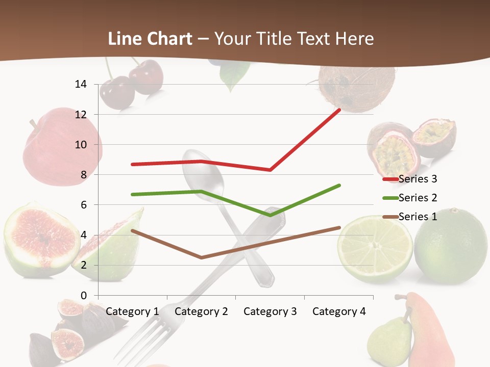 Blueberry Grape Clock PowerPoint Template