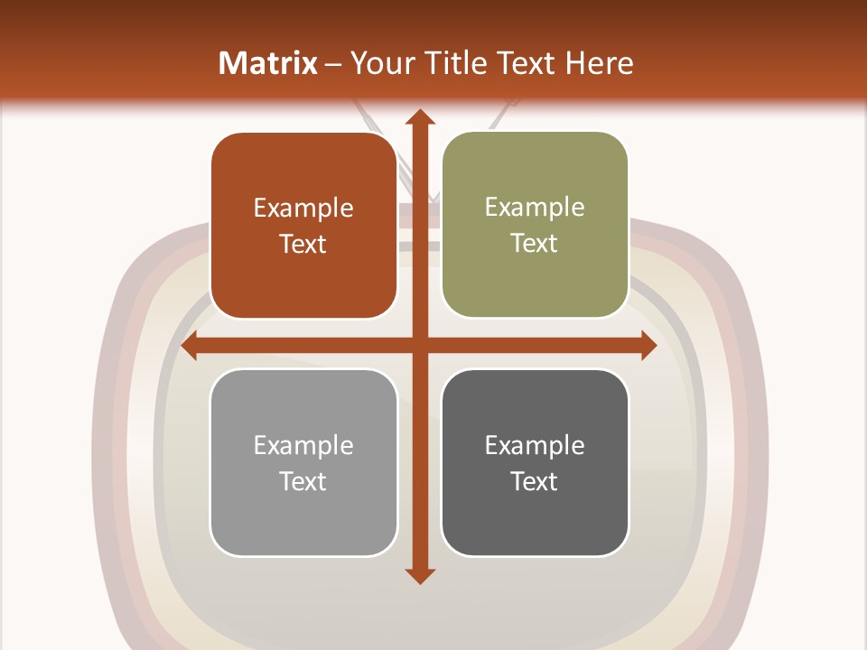 Montrer Receiver Vid PowerPoint Template