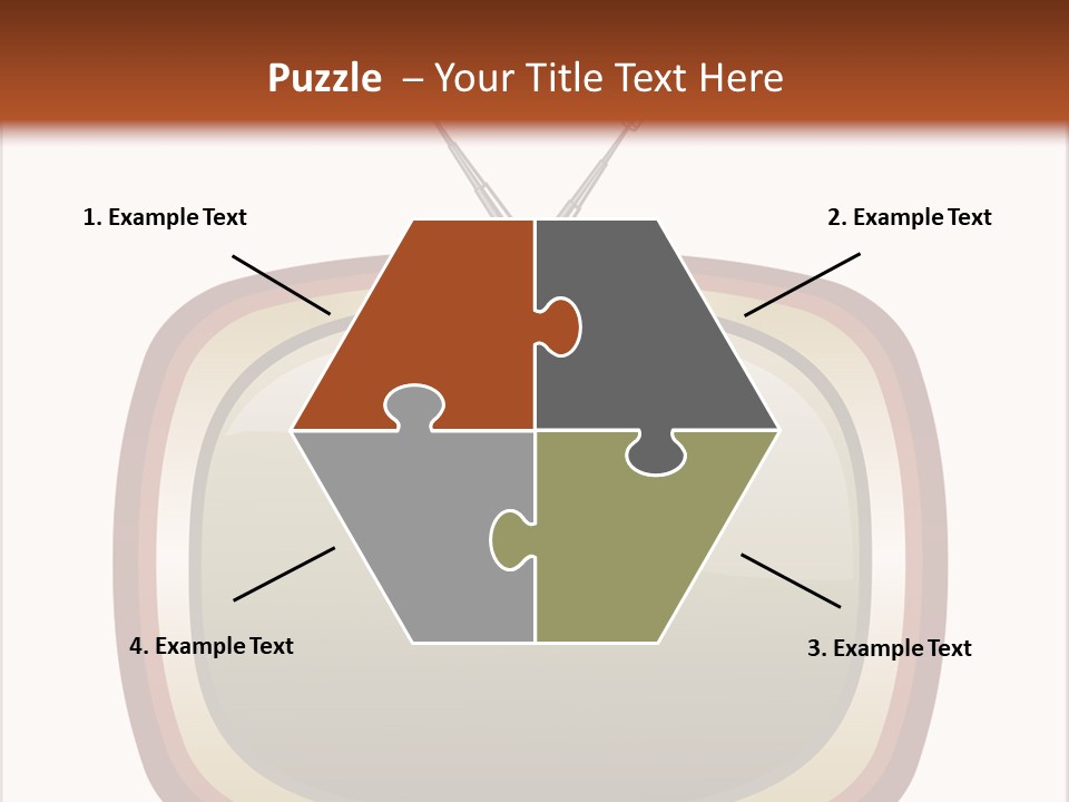 Montrer Receiver Vid PowerPoint Template