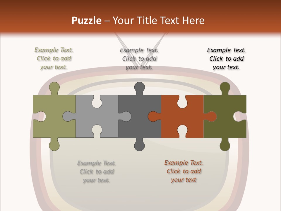 Montrer Receiver Vid PowerPoint Template