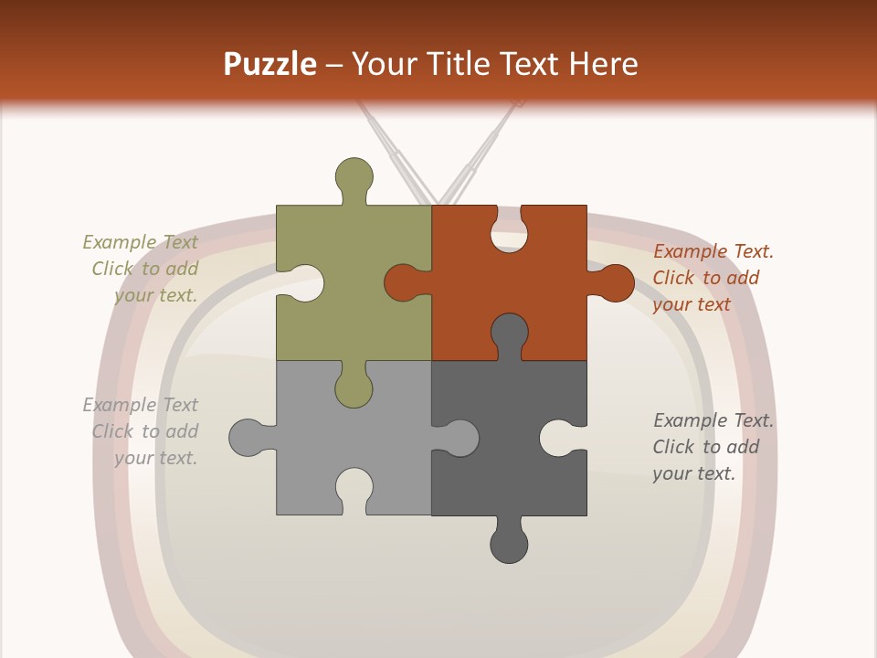 Montrer Receiver Vid PowerPoint Template