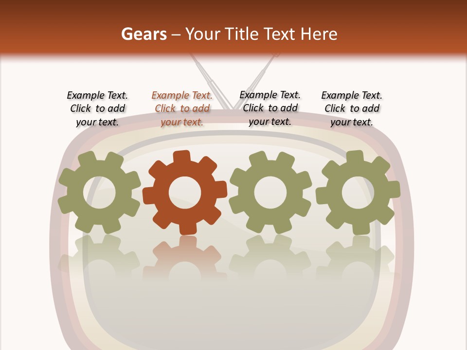 Montrer Receiver Vid PowerPoint Template