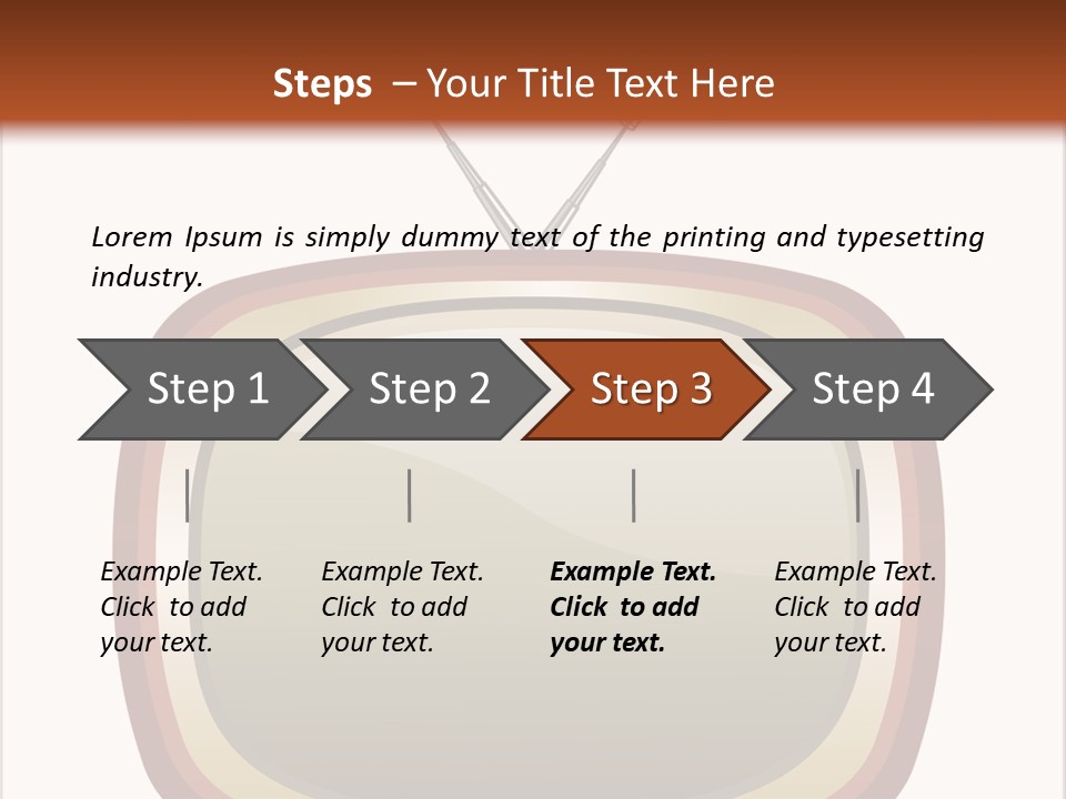 Montrer Receiver Vid PowerPoint Template