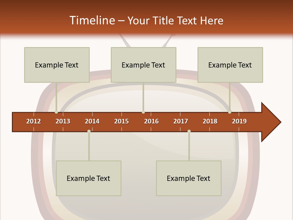 Montrer Receiver Vid PowerPoint Template