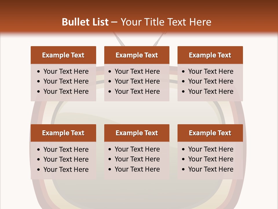 Montrer Receiver Vid PowerPoint Template