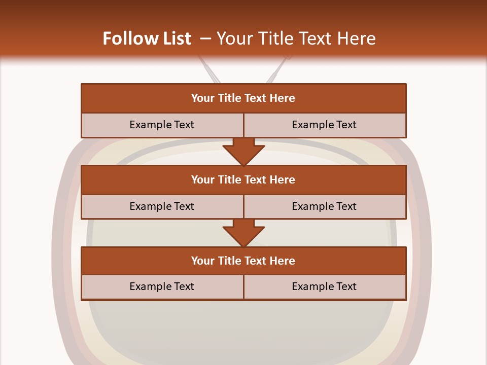 Montrer Receiver Vid PowerPoint Template