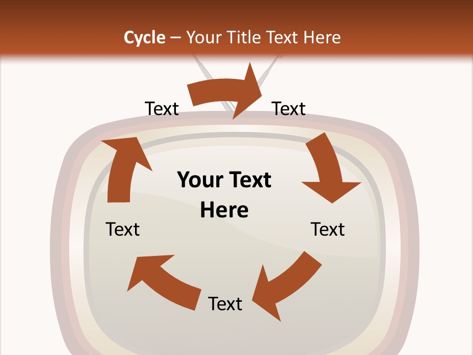 Montrer Receiver Vid PowerPoint Template