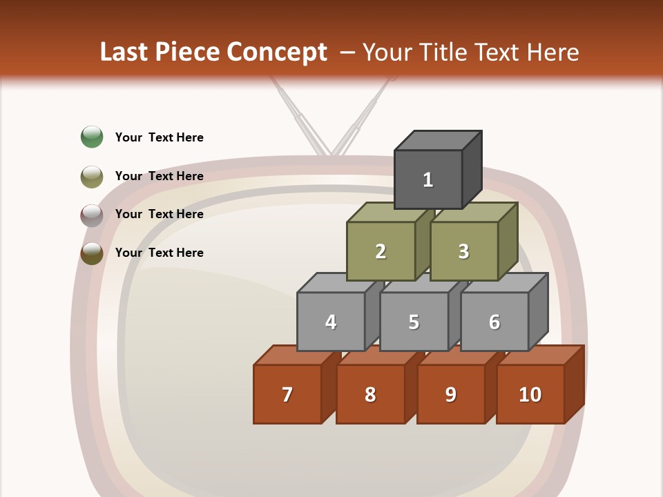 Montrer Receiver Vid PowerPoint Template
