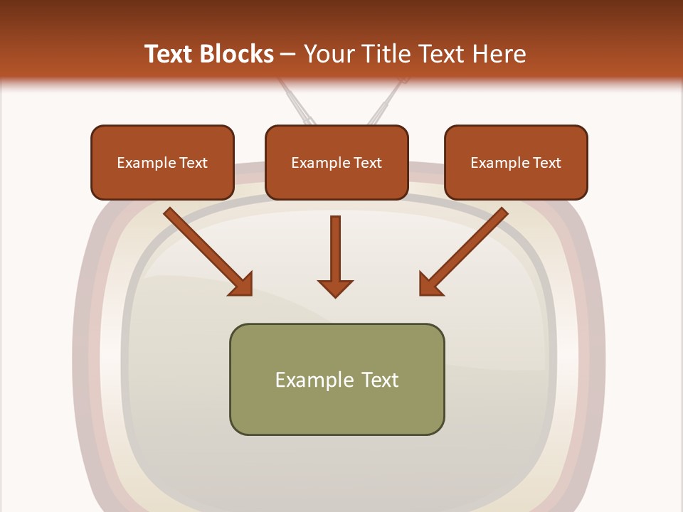 Montrer Receiver Vid PowerPoint Template