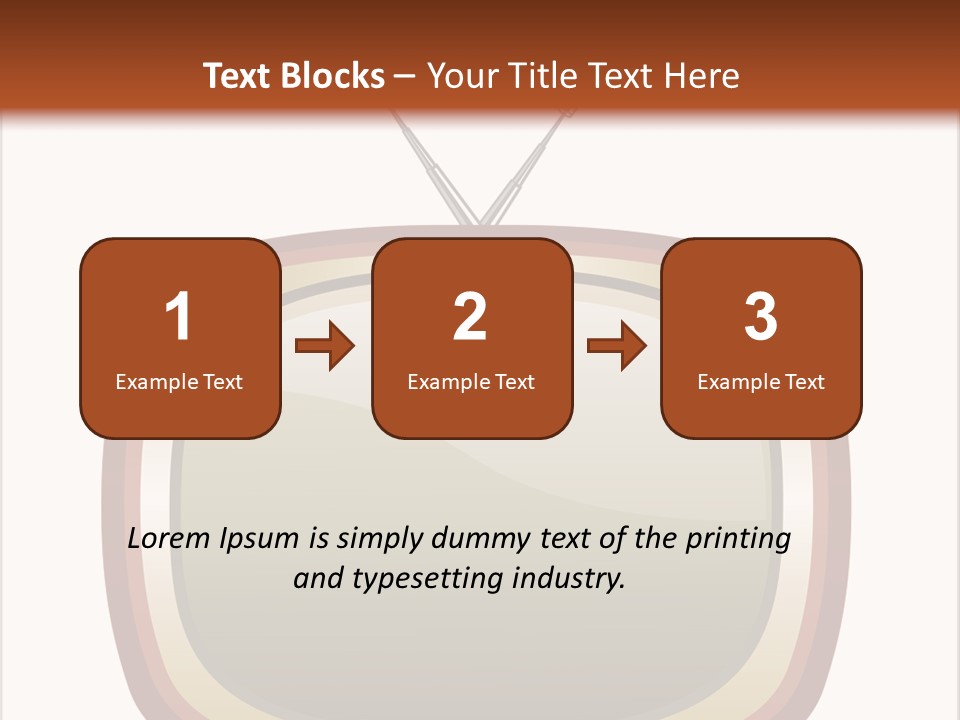 Montrer Receiver Vid PowerPoint Template