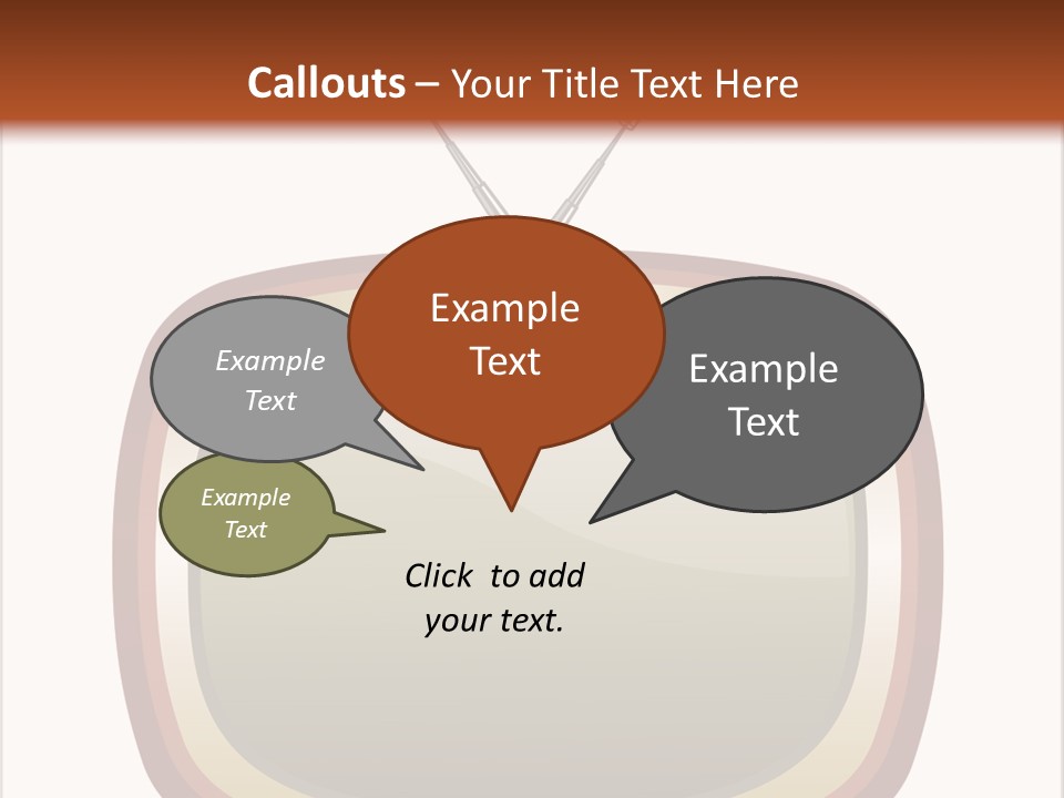 Montrer Receiver Vid PowerPoint Template