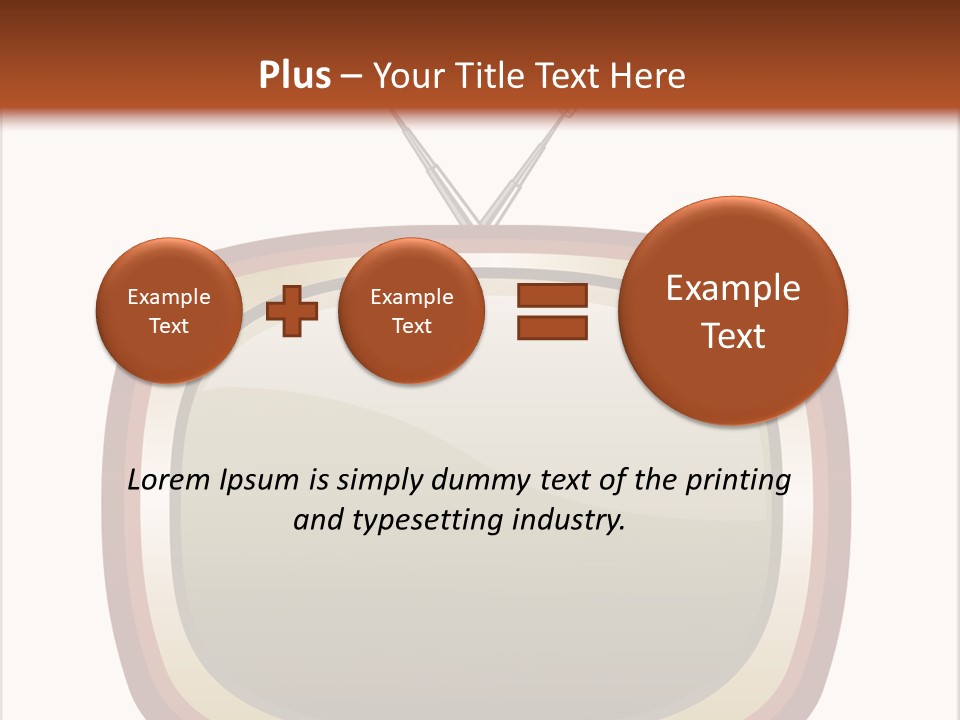 Montrer Receiver Vid PowerPoint Template