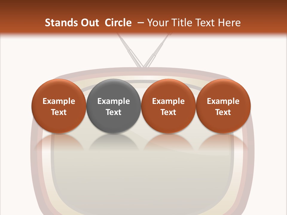 Montrer Receiver Vid PowerPoint Template