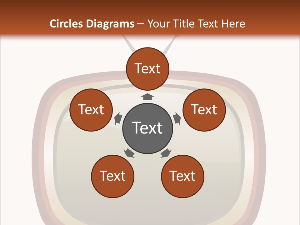 Montrer Receiver Vid PowerPoint Template