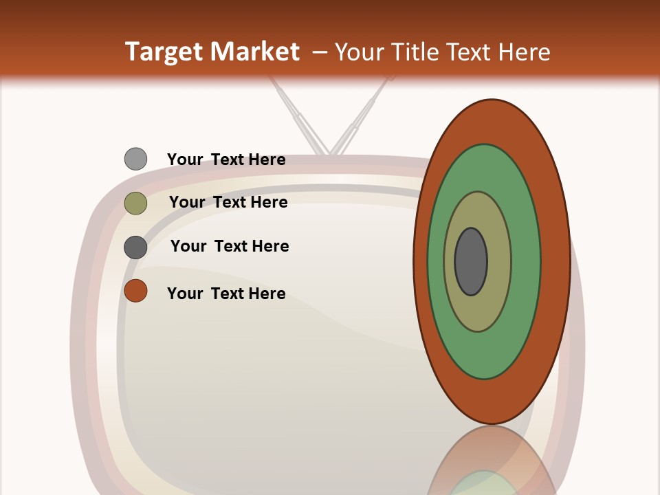 Montrer Receiver Vid PowerPoint Template