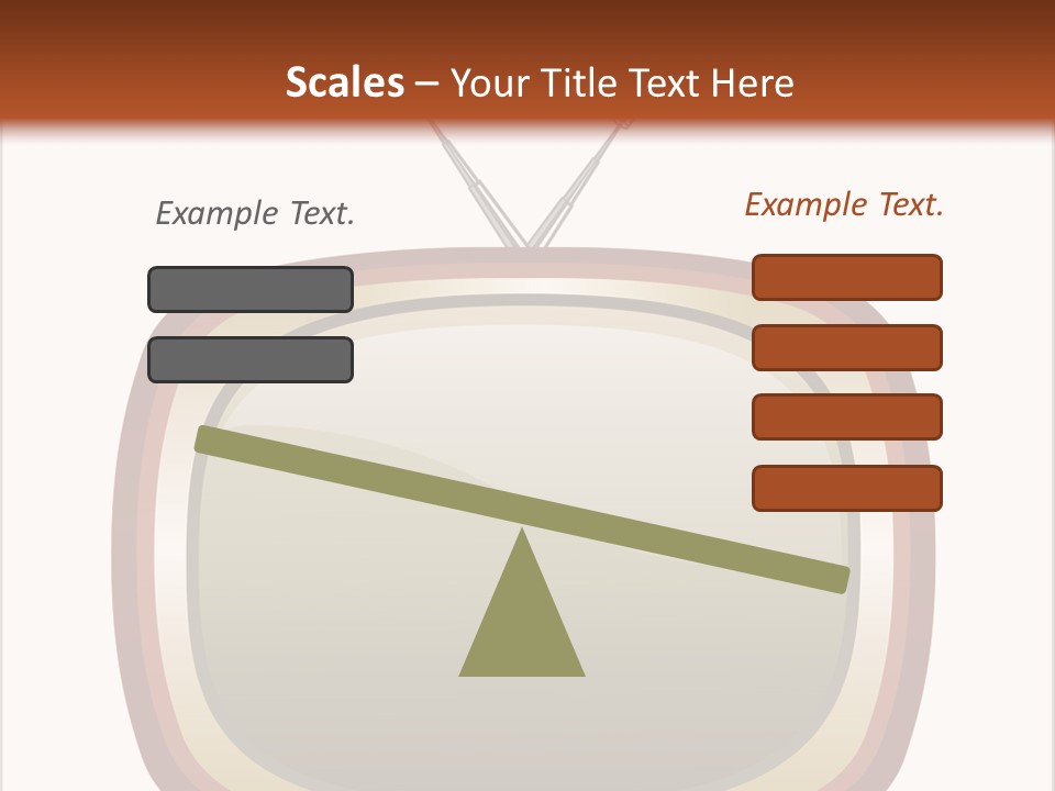 Montrer Receiver Vid PowerPoint Template
