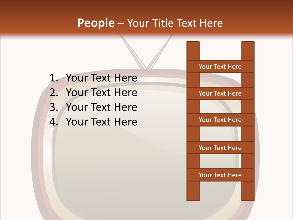 Montrer Receiver Vid PowerPoint Template