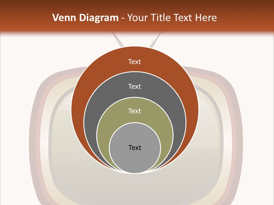 Montrer Receiver Vid PowerPoint Template