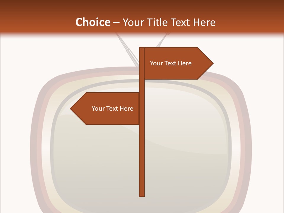 Montrer Receiver Vid PowerPoint Template