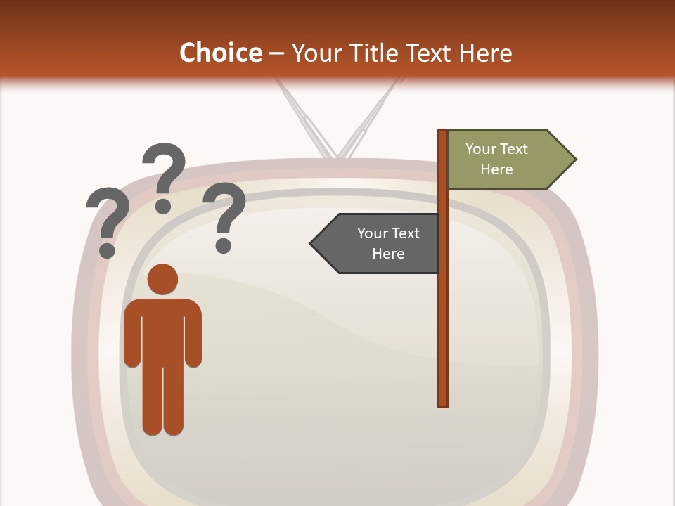 Montrer Receiver Vid PowerPoint Template