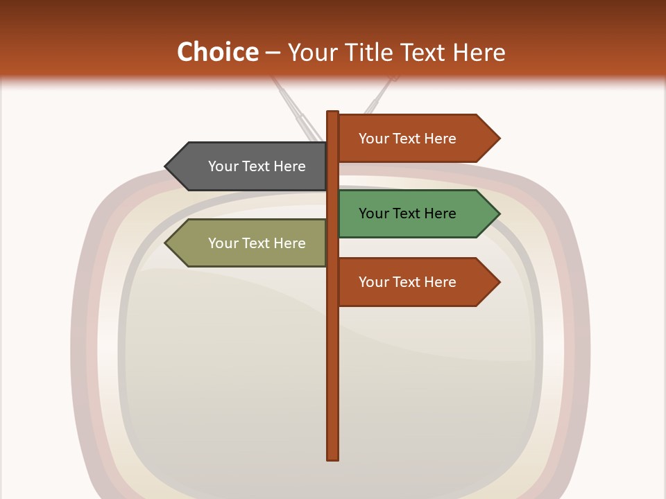 Montrer Receiver Vid PowerPoint Template