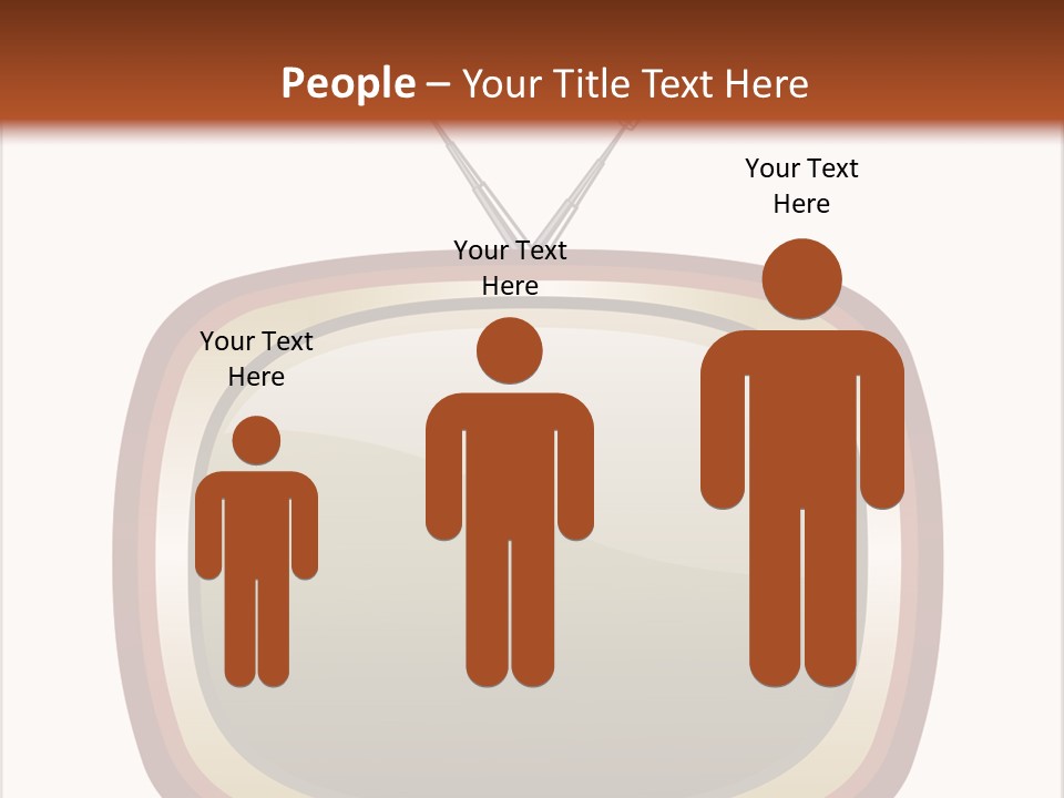 Montrer Receiver Vid PowerPoint Template