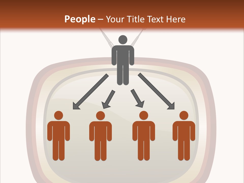 Montrer Receiver Vid PowerPoint Template