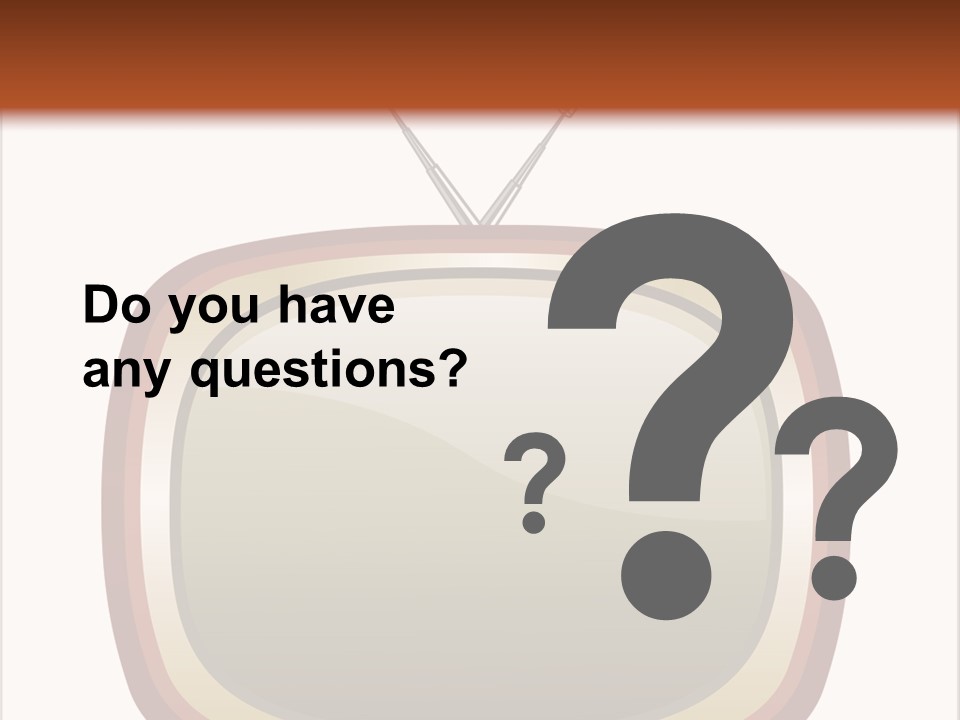 Montrer Receiver Vid PowerPoint Template