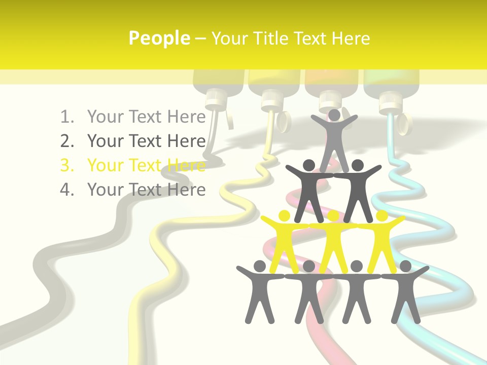 Range Colour Iso PowerPoint Template