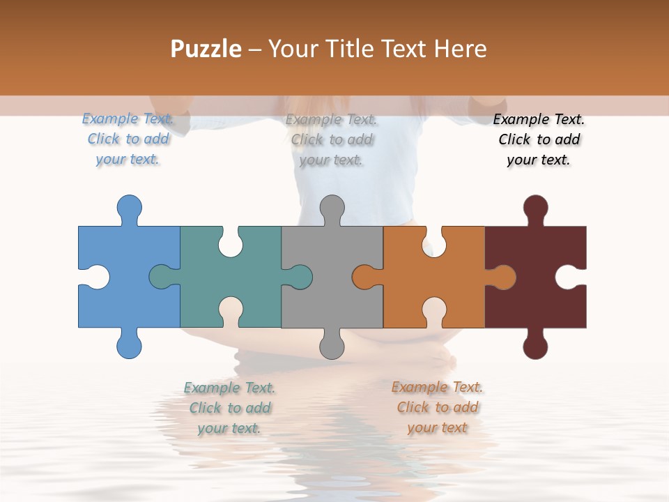 Yoga Stretching Fitness PowerPoint Template