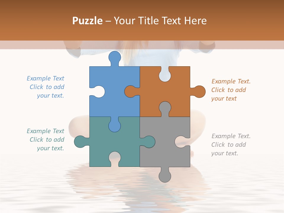 Yoga Stretching Fitness PowerPoint Template