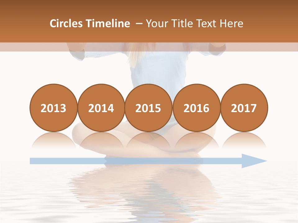 Yoga Stretching Fitness PowerPoint Template