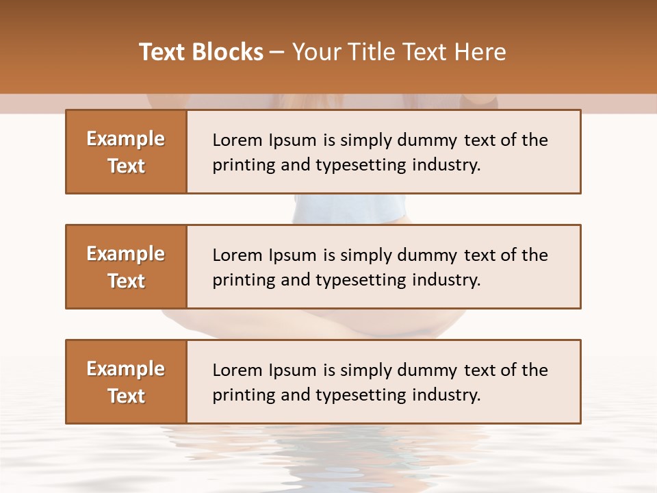 Yoga Stretching Fitness PowerPoint Template