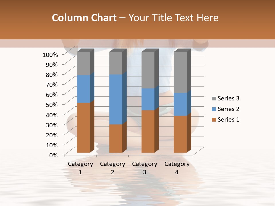 Yoga Stretching Fitness PowerPoint Template