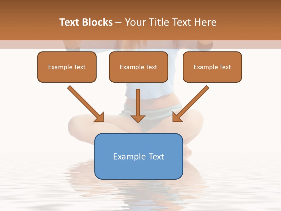 Yoga Stretching Fitness PowerPoint Template