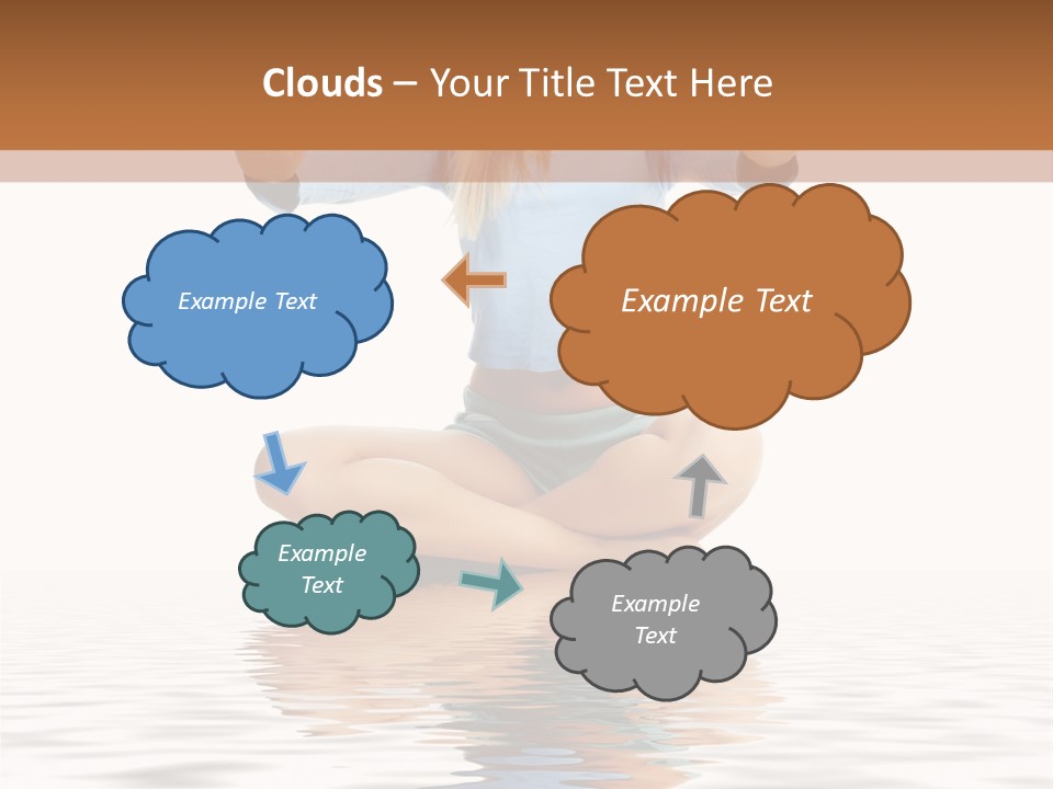 Yoga Stretching Fitness PowerPoint Template