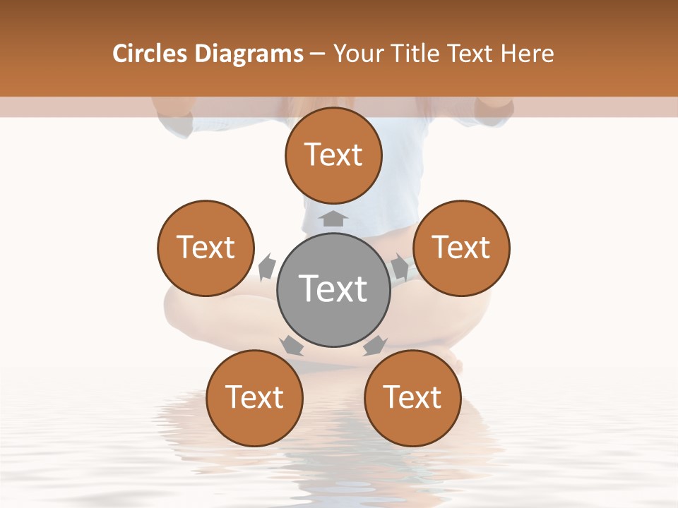 Yoga Stretching Fitness PowerPoint Template